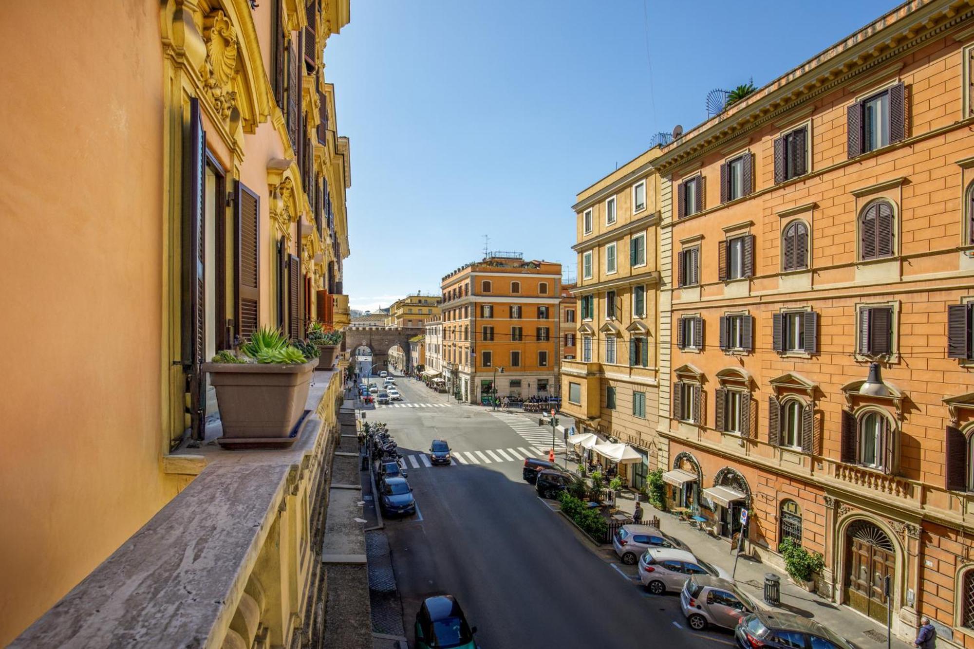 Apartmán Porta Castello Charme Řím Exteriér fotografie