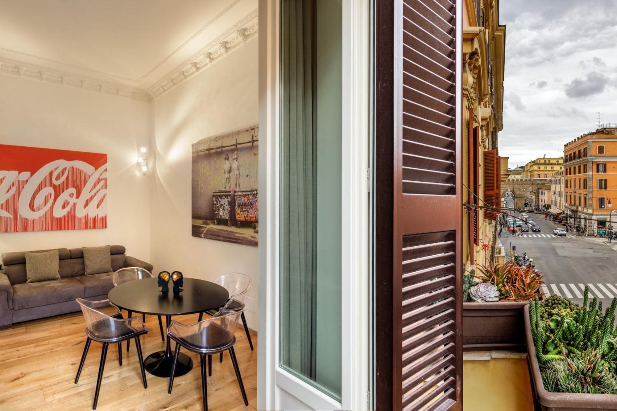 Apartmán Porta Castello Charme Řím Exteriér fotografie