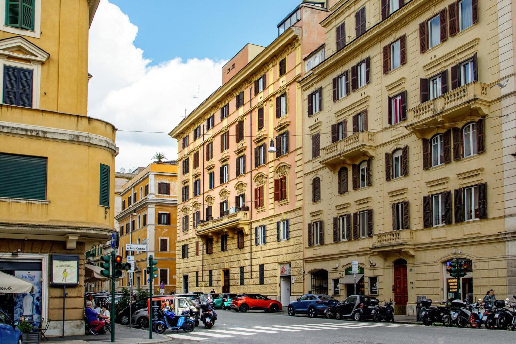 Apartmán Porta Castello Charme Řím Exteriér fotografie
